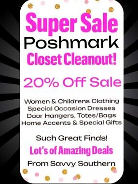 Poshmark Closet Cleanout SALE